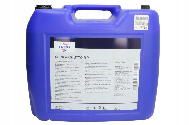 FUCHS AGRIFARM UTTO MP 20L