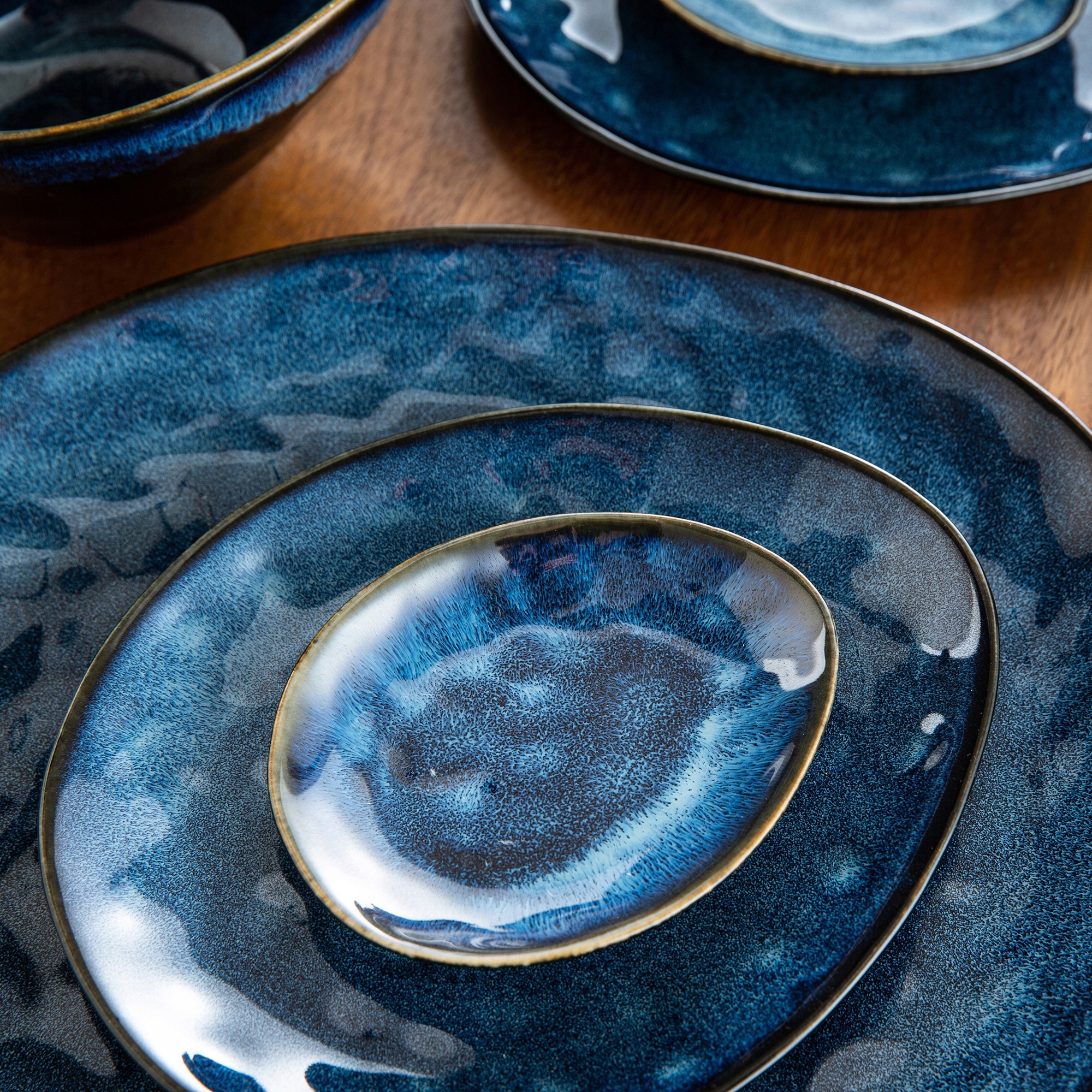 KOMPLET SERWIS OBIADOWY VANCASSO STARRY BLUE 11szt. ŚWIĘTA PREZENT KAMIONKA Kod producenta VC-STARRY-B-11