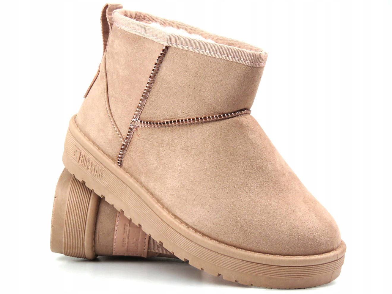 

Mukluki Śniegowce Damskie Big Star KK274293 Różowe