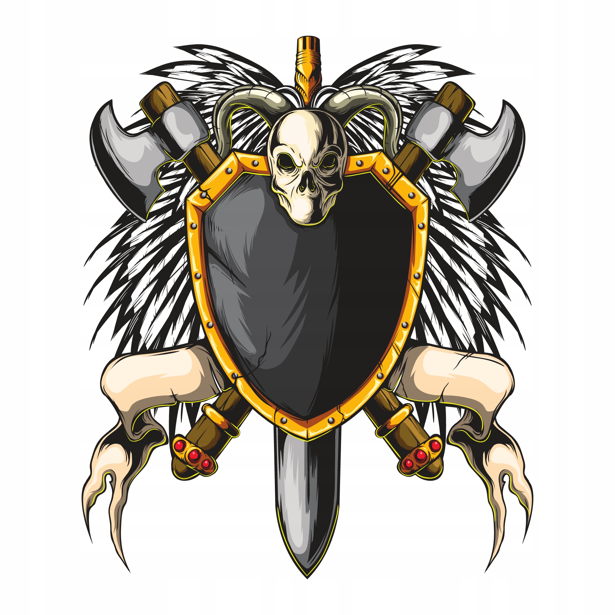 

Naprasowanka Viking Termo Naklejeka Na Odzież 1