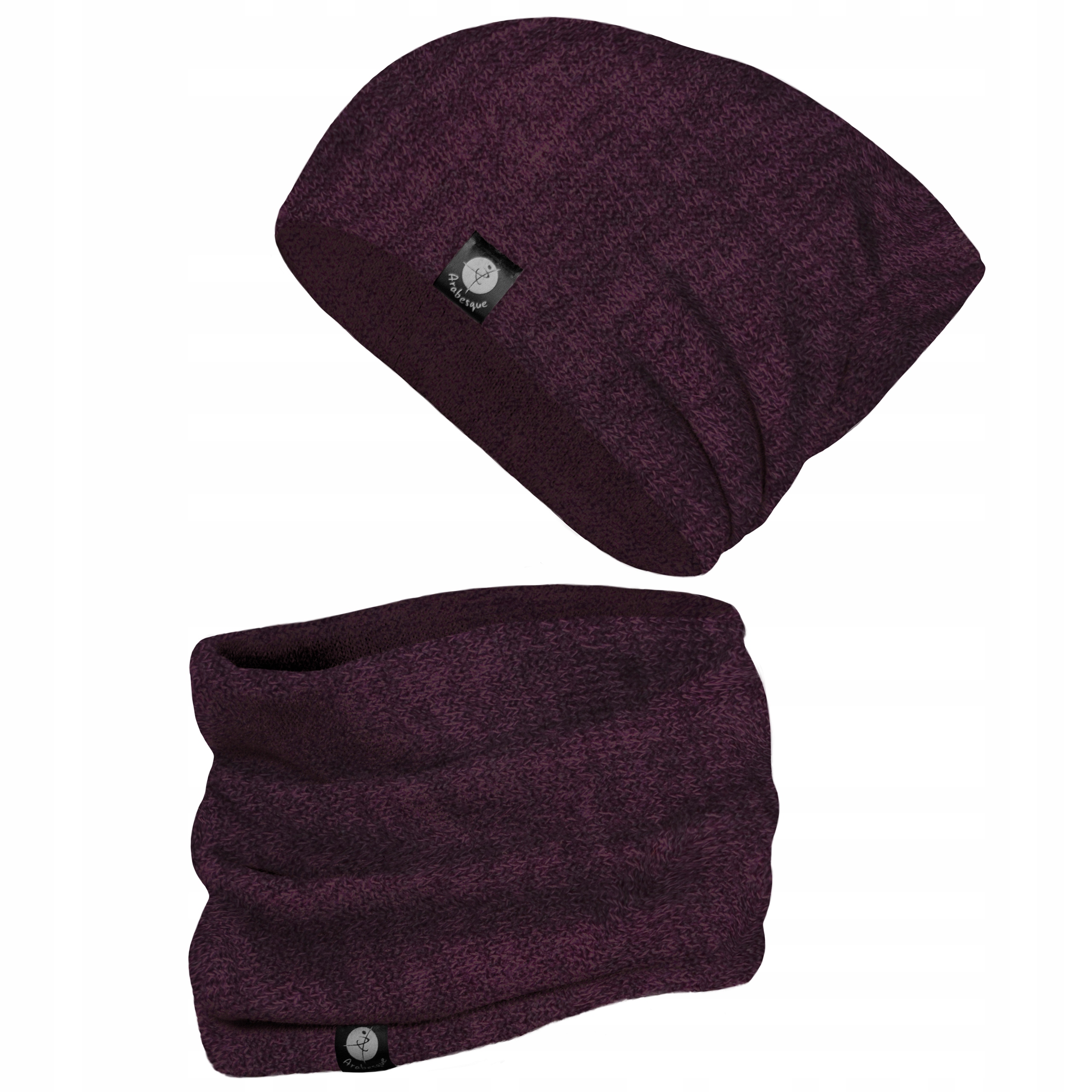 

Damski zestaw ciepła czapka i komin kolory rozm. M