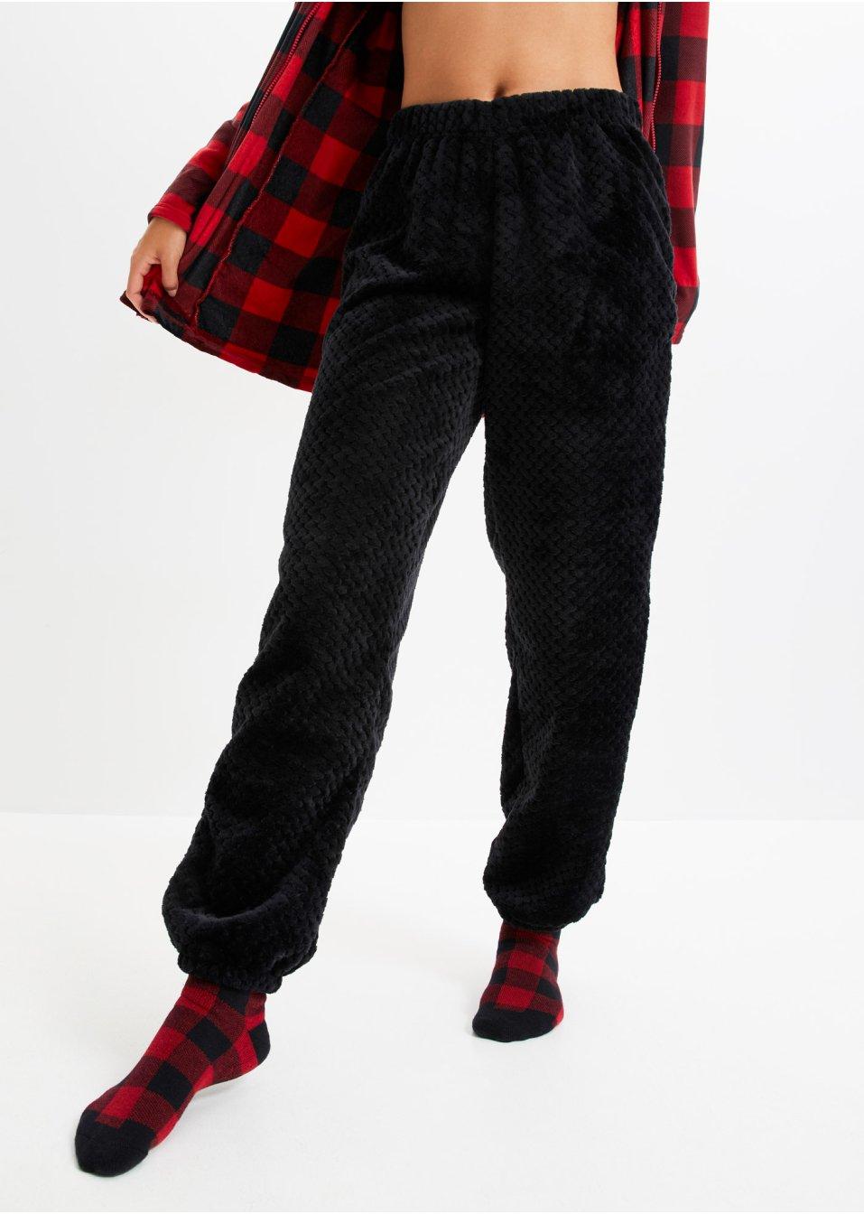 Bonprix SPODNIE POLAROWE DAMSKIE cwb 44/46 Długość nogawki długa