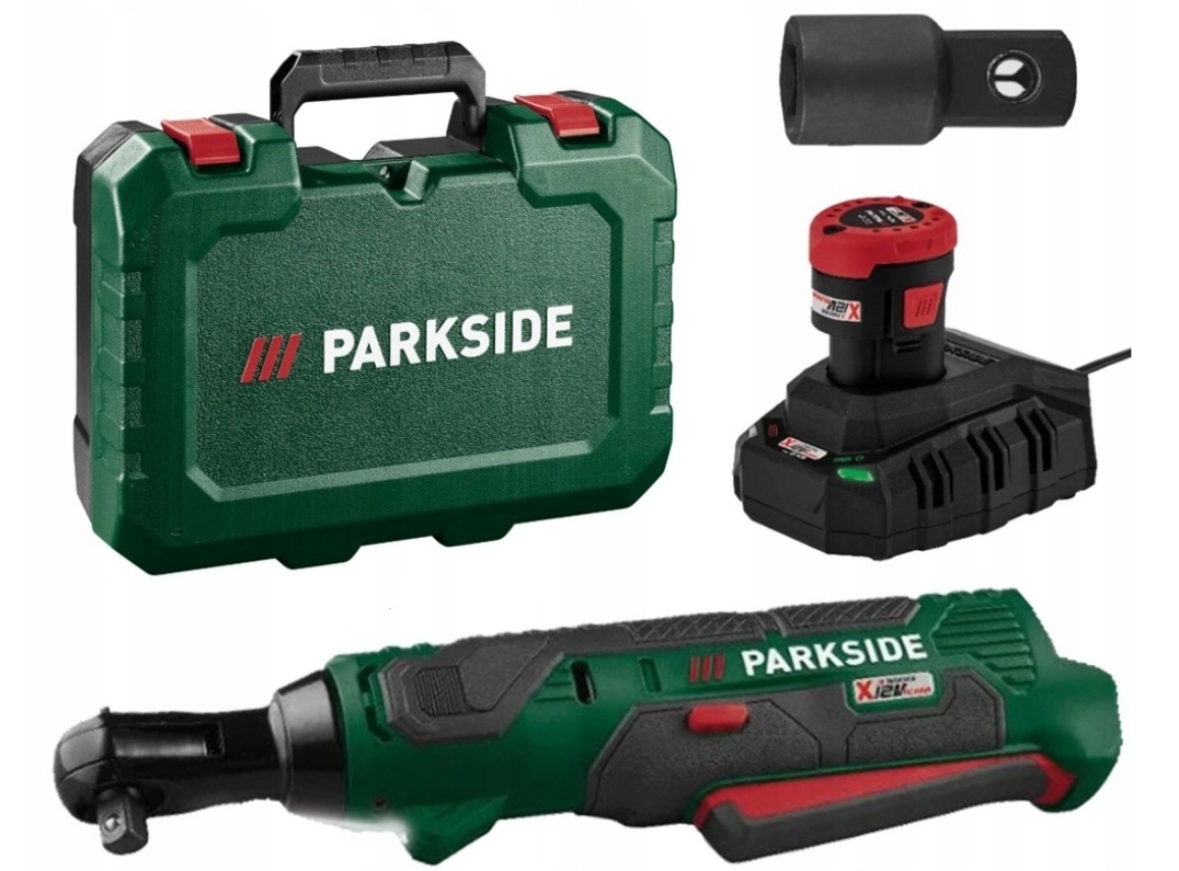 Akumulátorová ráčna 12 V s akumulátorem a nabíječkou Par 12 B1 Parkside