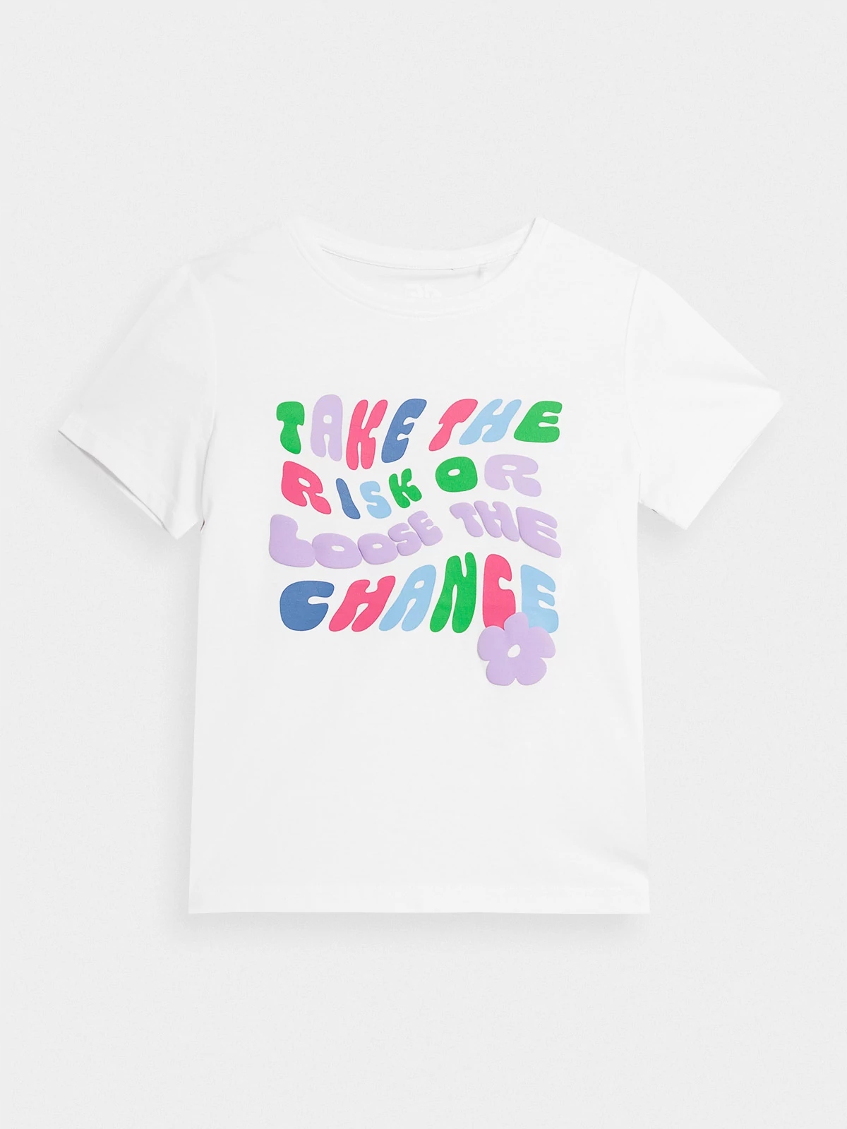 KOSZULKA DZIEWCZĘCA 4F T-SHIRT BAWEŁNA 140 Marka 4F