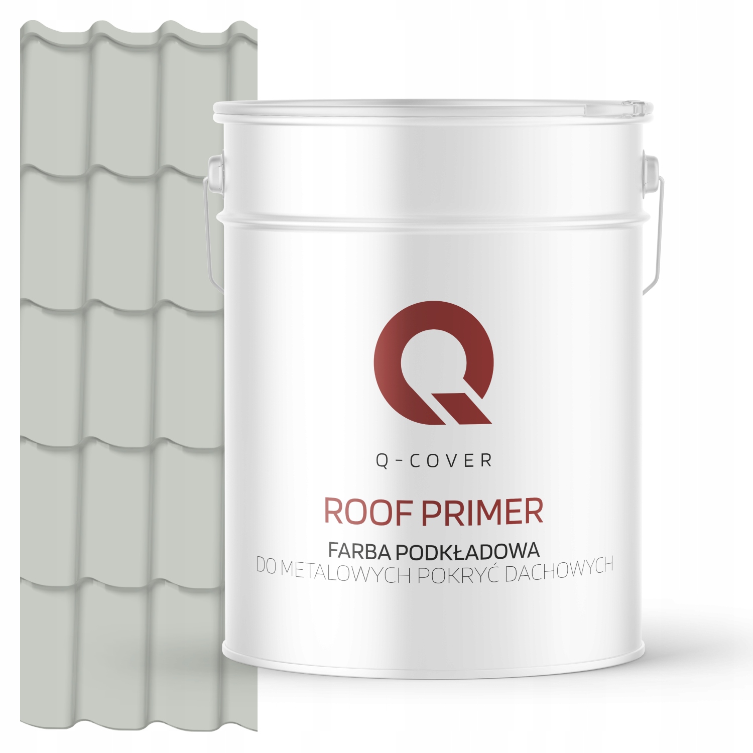 Podkladová Farba Na Kovovú Strechu Biela Papyrus Ral 9018 10 L Matná