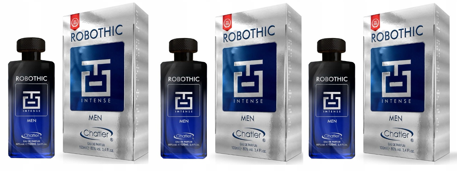 Chatler Robothic Men Intense 3x100 ml parfémovaná voda