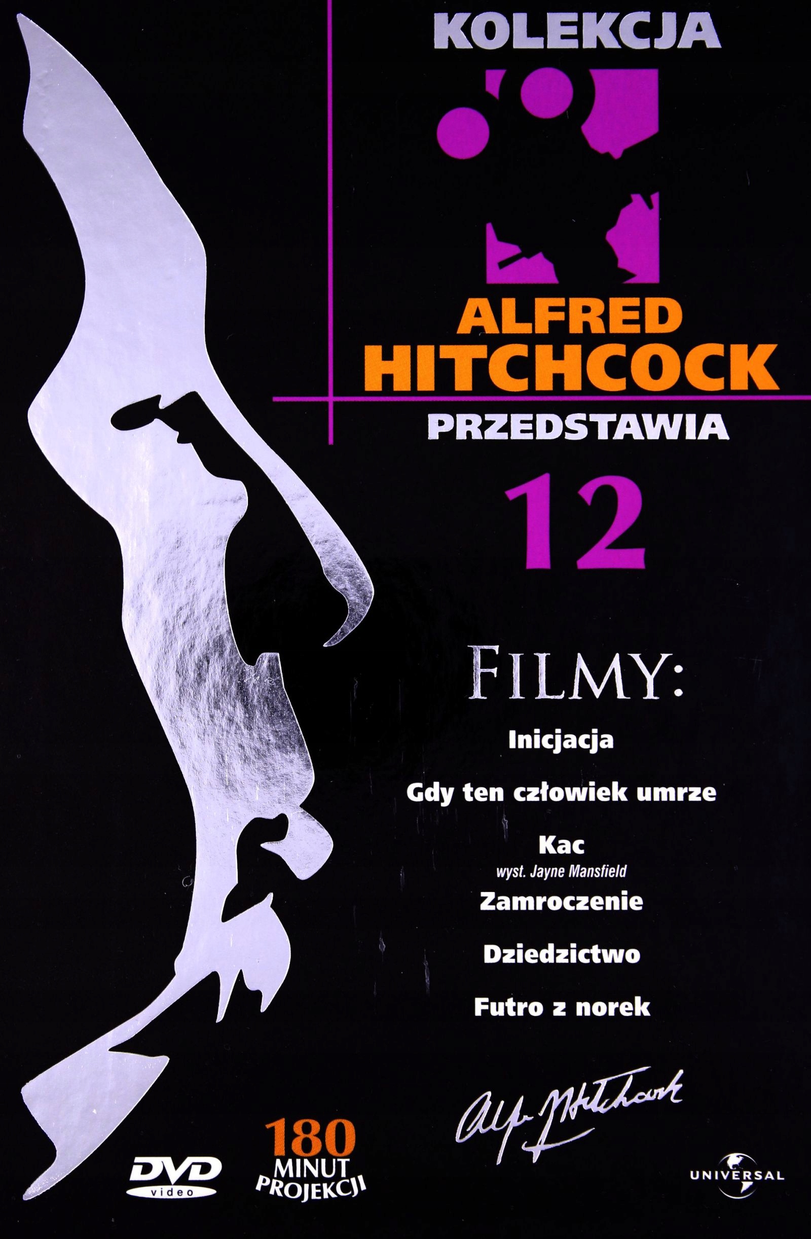 Alfred Przedstawia 12: 6FILMOW/180mi DVD