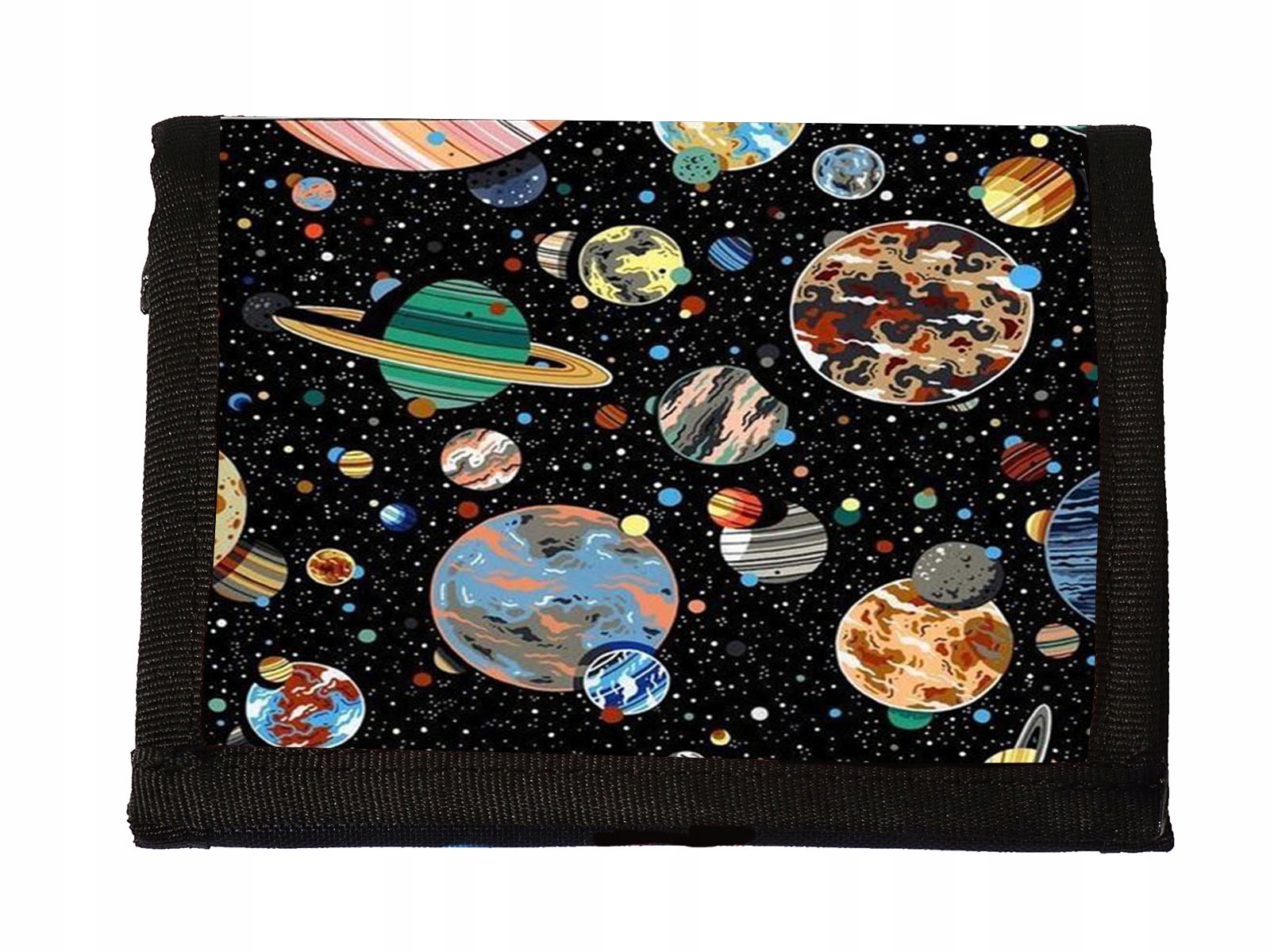 Portfel sportowy materiałowy NASA