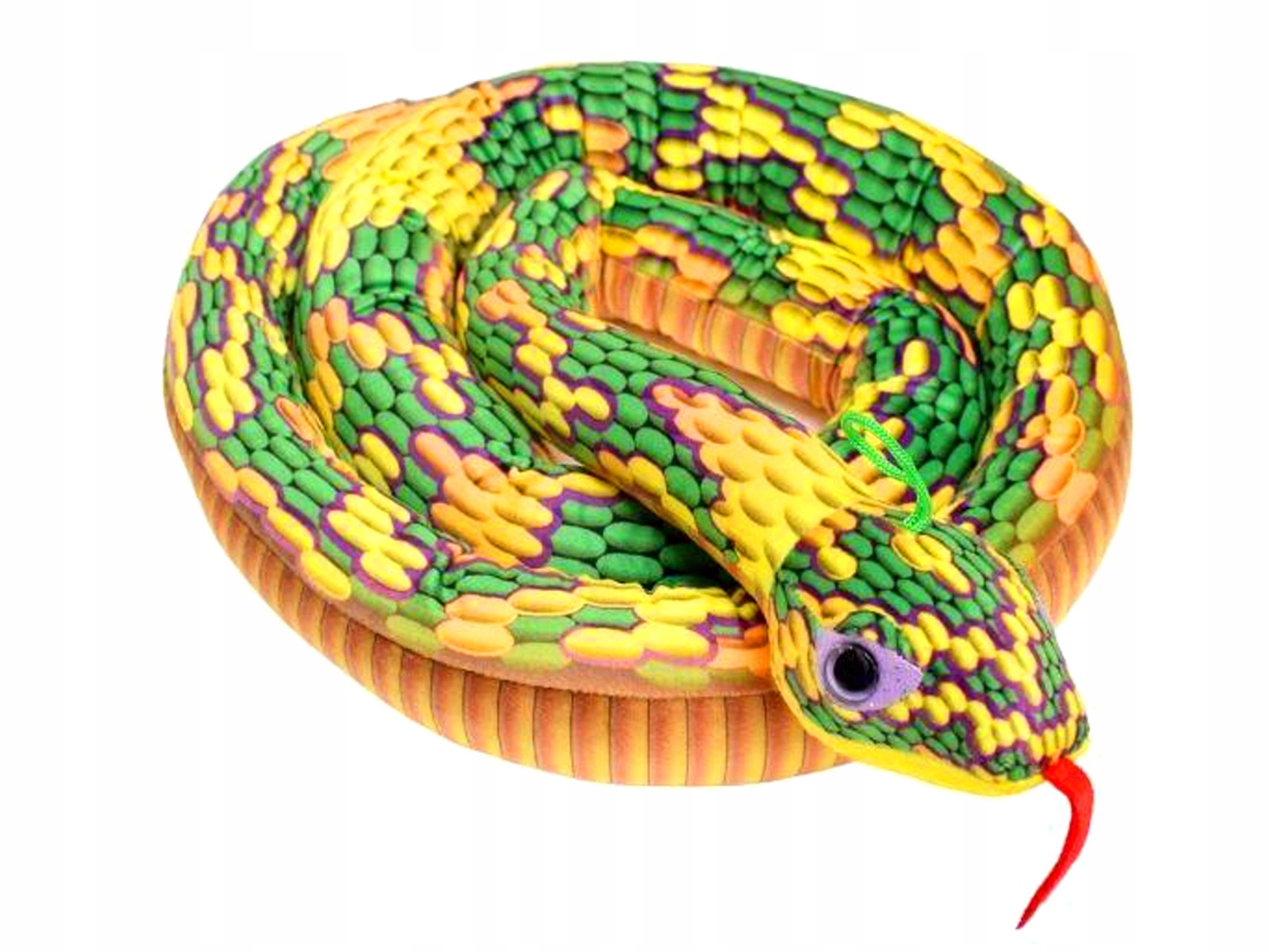 

Kobra zygzakowata Gad dł 220 cm Maskotka żmija Wąż