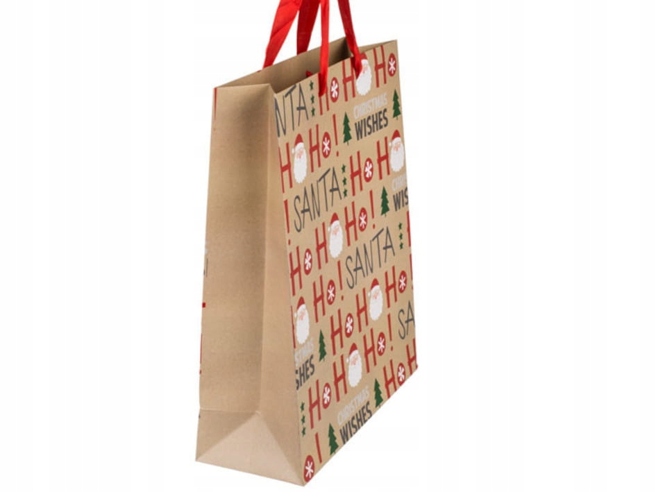 

Torba prezentowa Mery Christmas 18x23cm Świąteczna