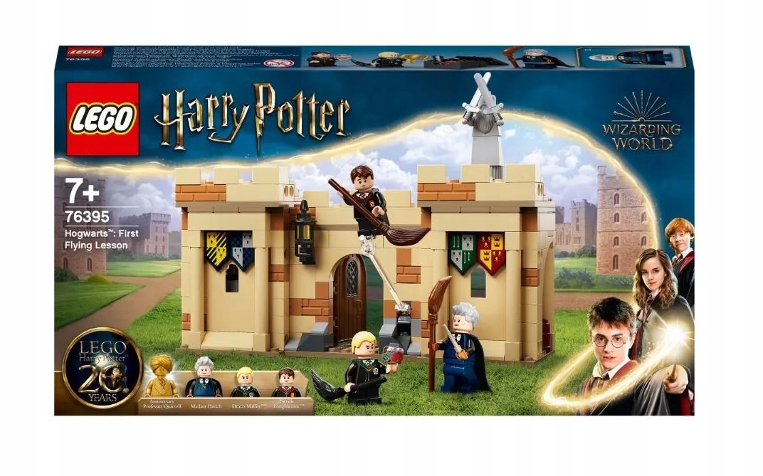 Nové Originální Lego 76395 Harry Potter Hogwarts: První lekce létání