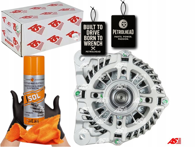 Alternátor 12V Fiat Nissan Opel Renault As-pl #Petrolhead Pro+ Kit4