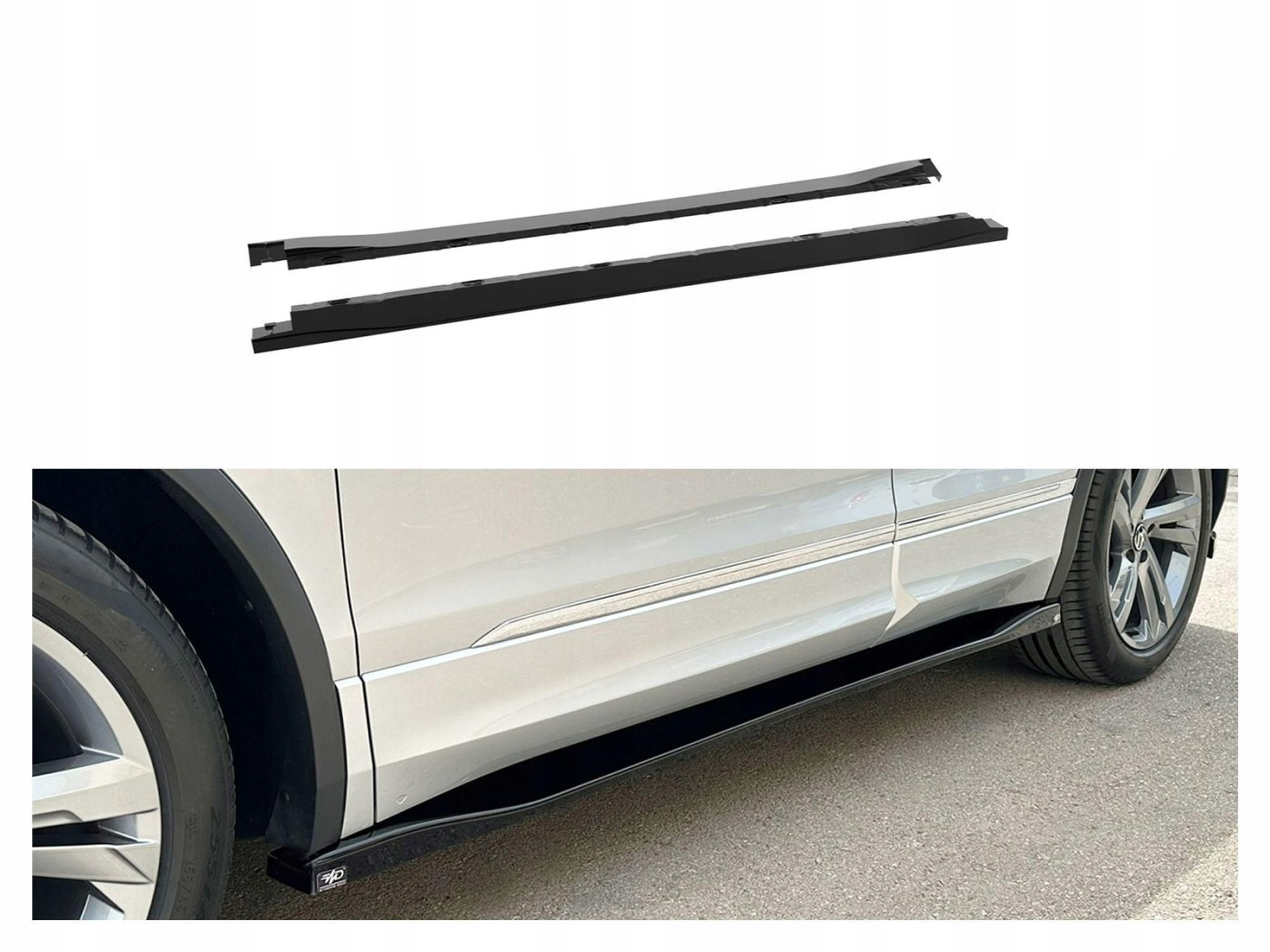 Kryty prahů pro Volkswagen Tiguan II 2020-2023