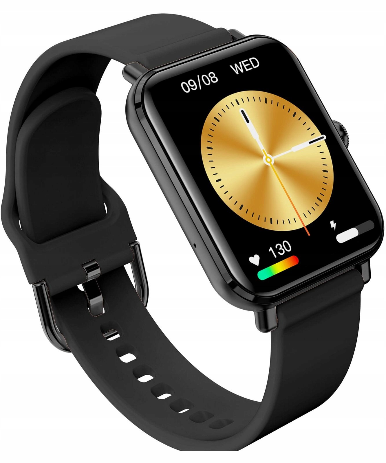 Smartwatch damski Garett GRC CLASSIC Black Materiał paska guma