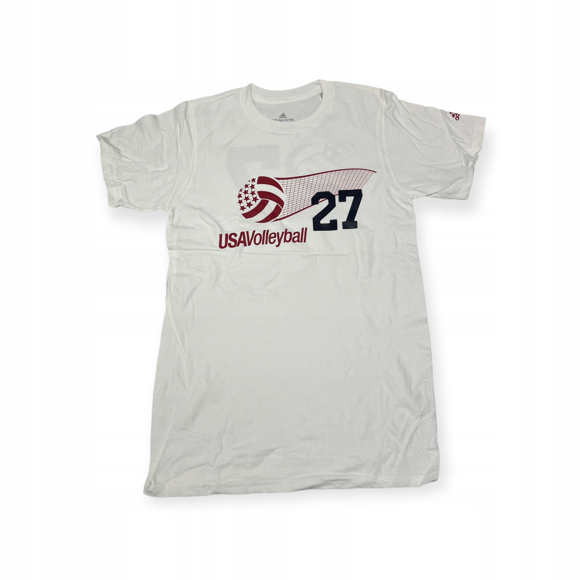 Koszulka męska biała ADIDAS VOLLEYBALL S 27