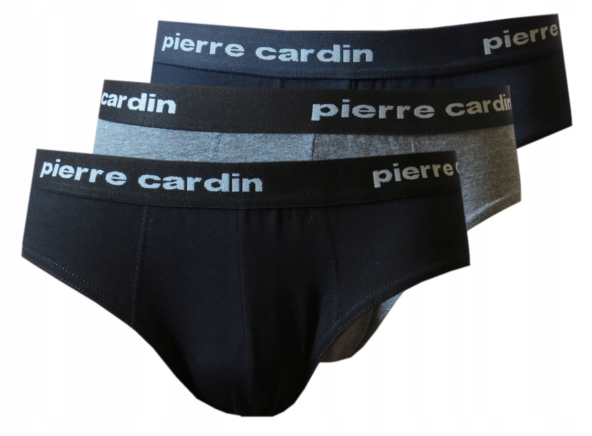 

3szt Slipy Pierre Cardin bawełna mix kol Box L