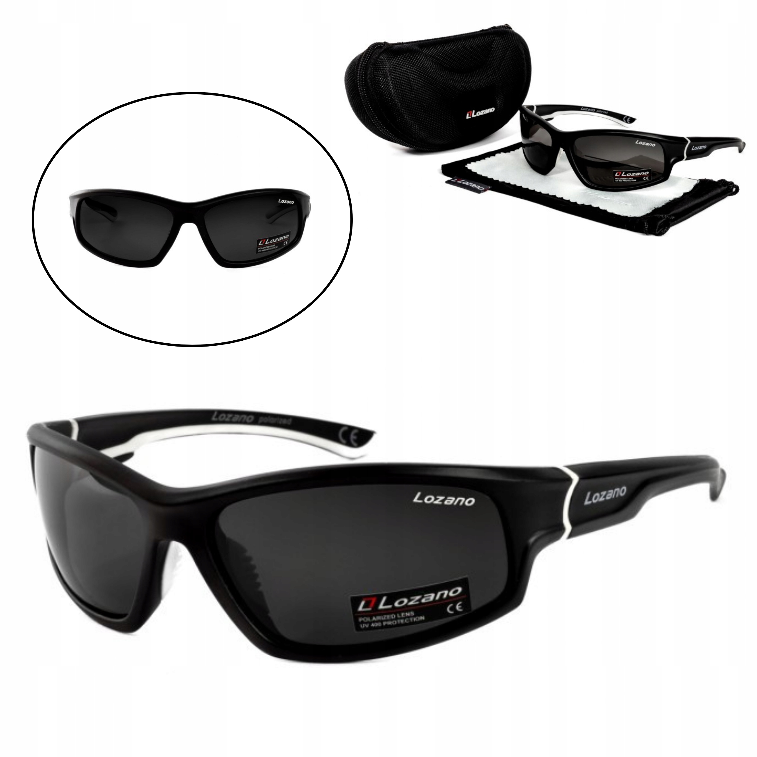 Pánské Polarizační Brýle Pro Jízdu Autem Lozano UV400 Pouzdro