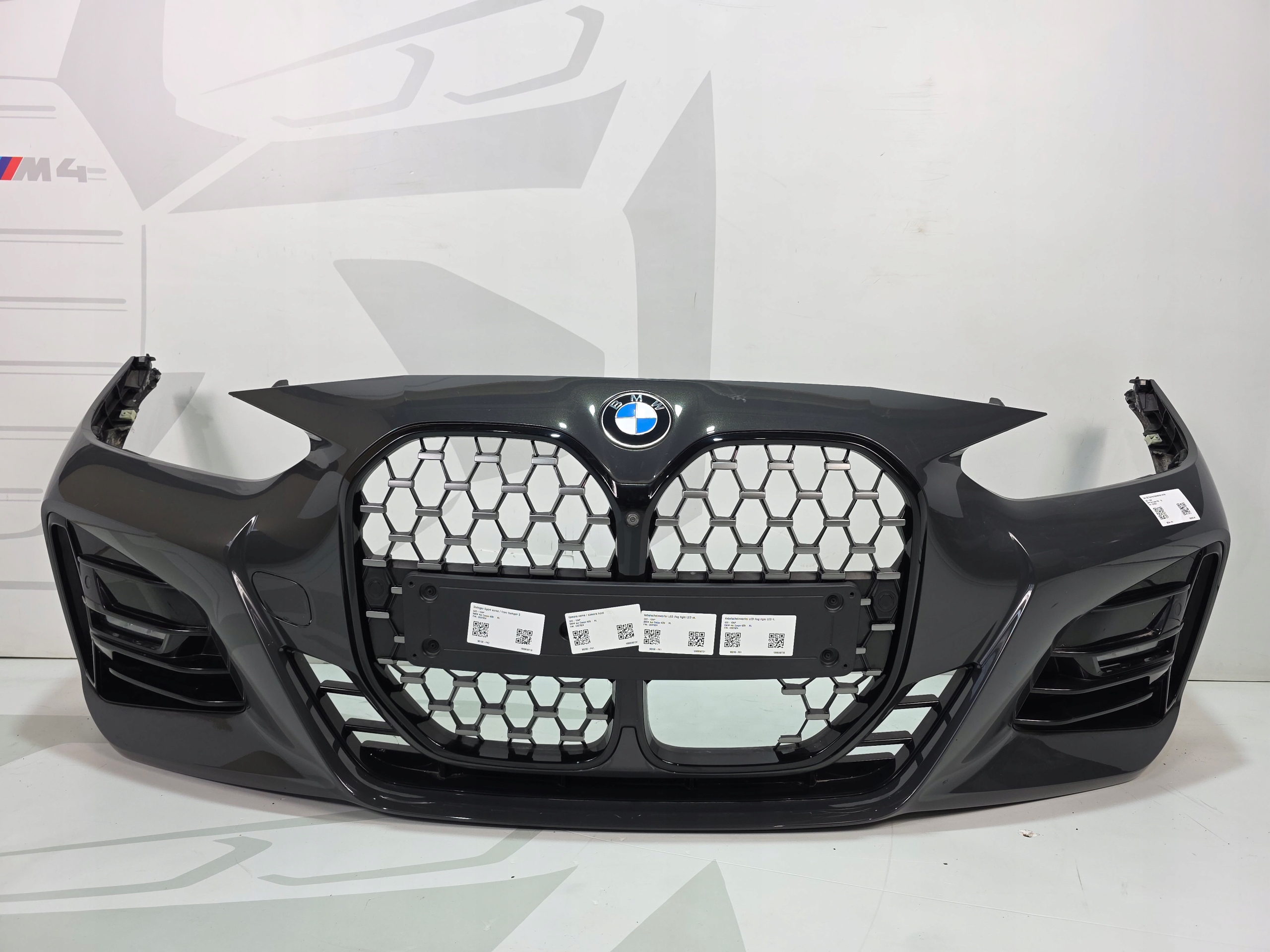 Frontstoßstange BMW 4 G22 COUPE UK 6XPDC KAMERA C36 DRAVITGRAU METALLIC