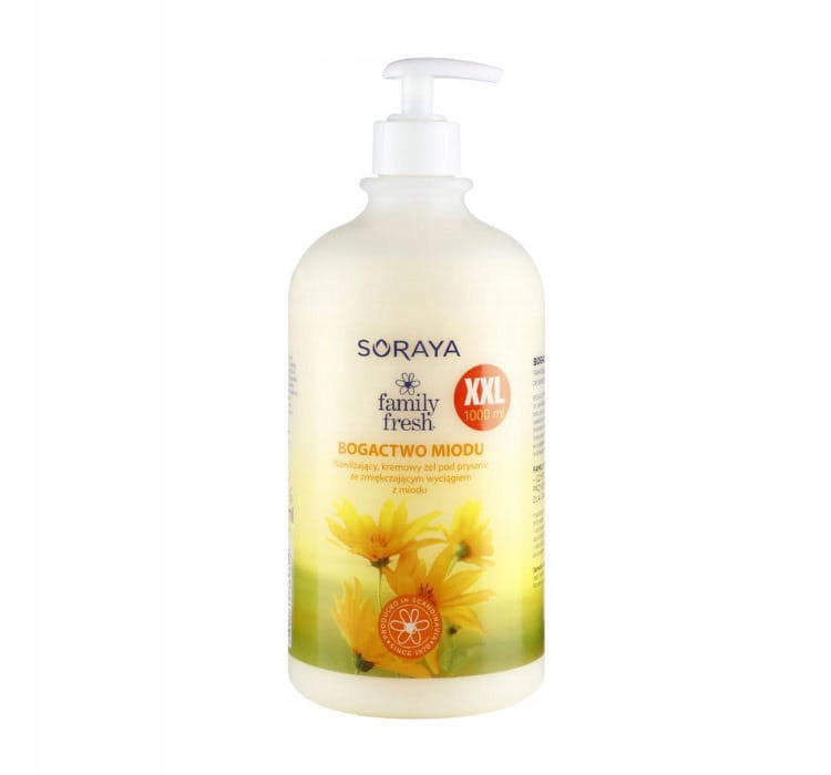 

Family Fresh Żel pod prysznic Bogactwo Miodu 1 L