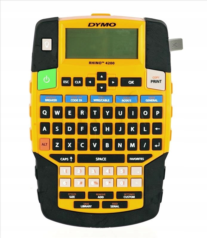 DRUKARKA DYMO RHINO 4200 1852994 + TAŚMA+ WALIZKA Model Rhino 4200