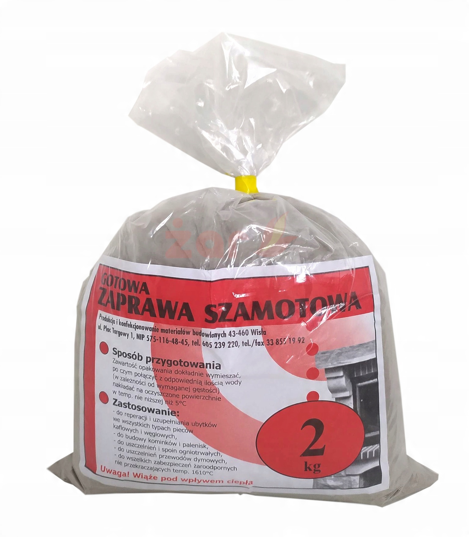 

Zaprawa szamotowa 2 kg mocna