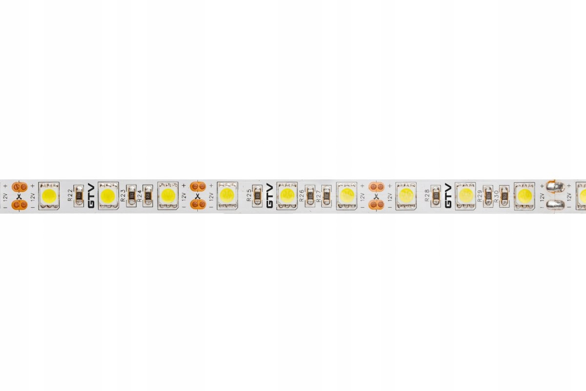 Flash páska 5050 teplá bílá bez gelu Rolka 5 m LD-5050-300-20-CB