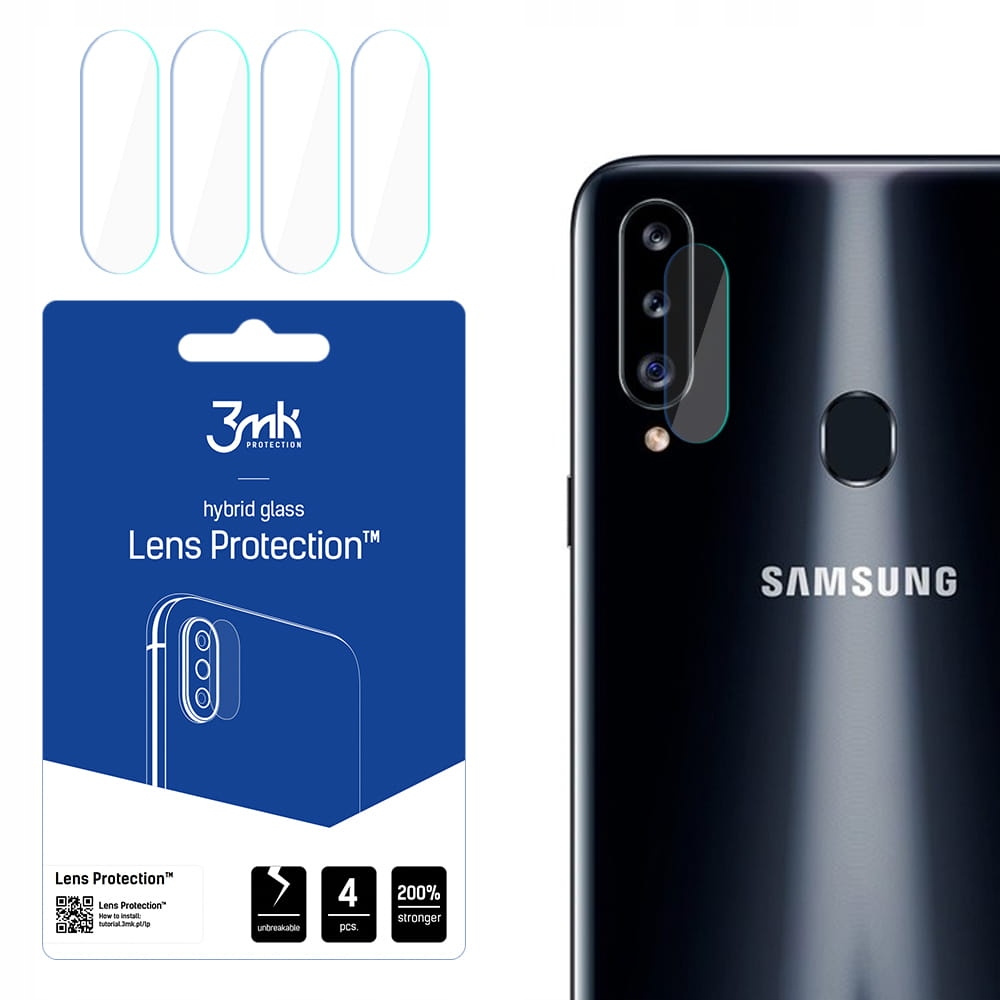 

Szkło hybrydowe x4 do Samsung Galaxy A20s 3mk Lens