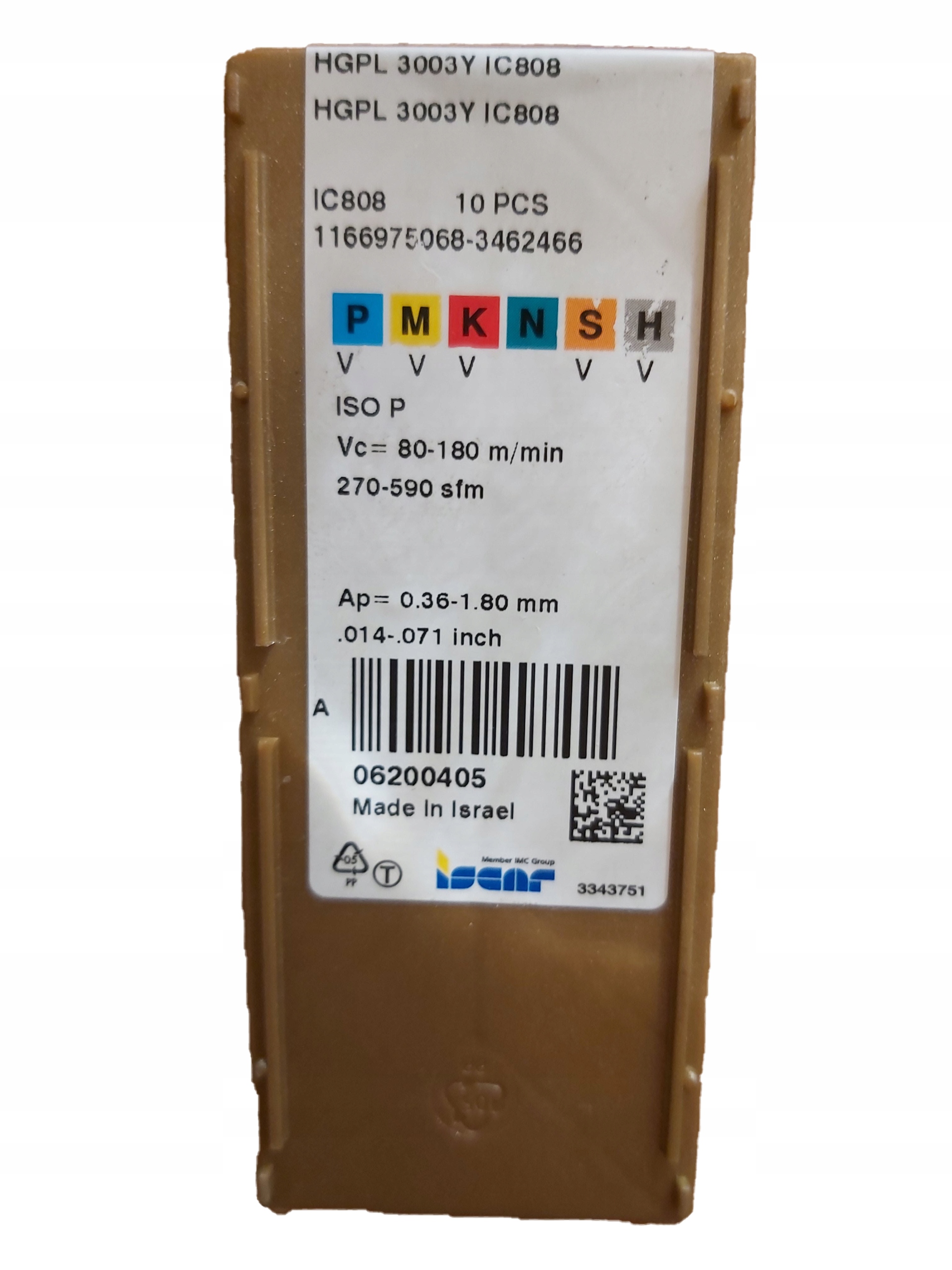 Płytka HGPL 3003Y IC808 ISCAR