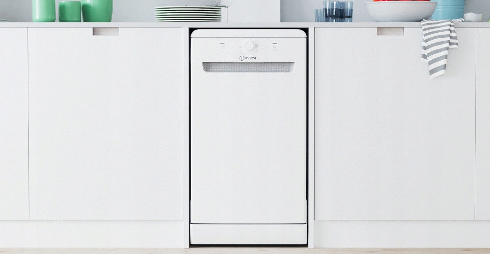 Zmywarka INDESIT DF9E 1B10 9 kpl 45 cm biała Marka Indesit