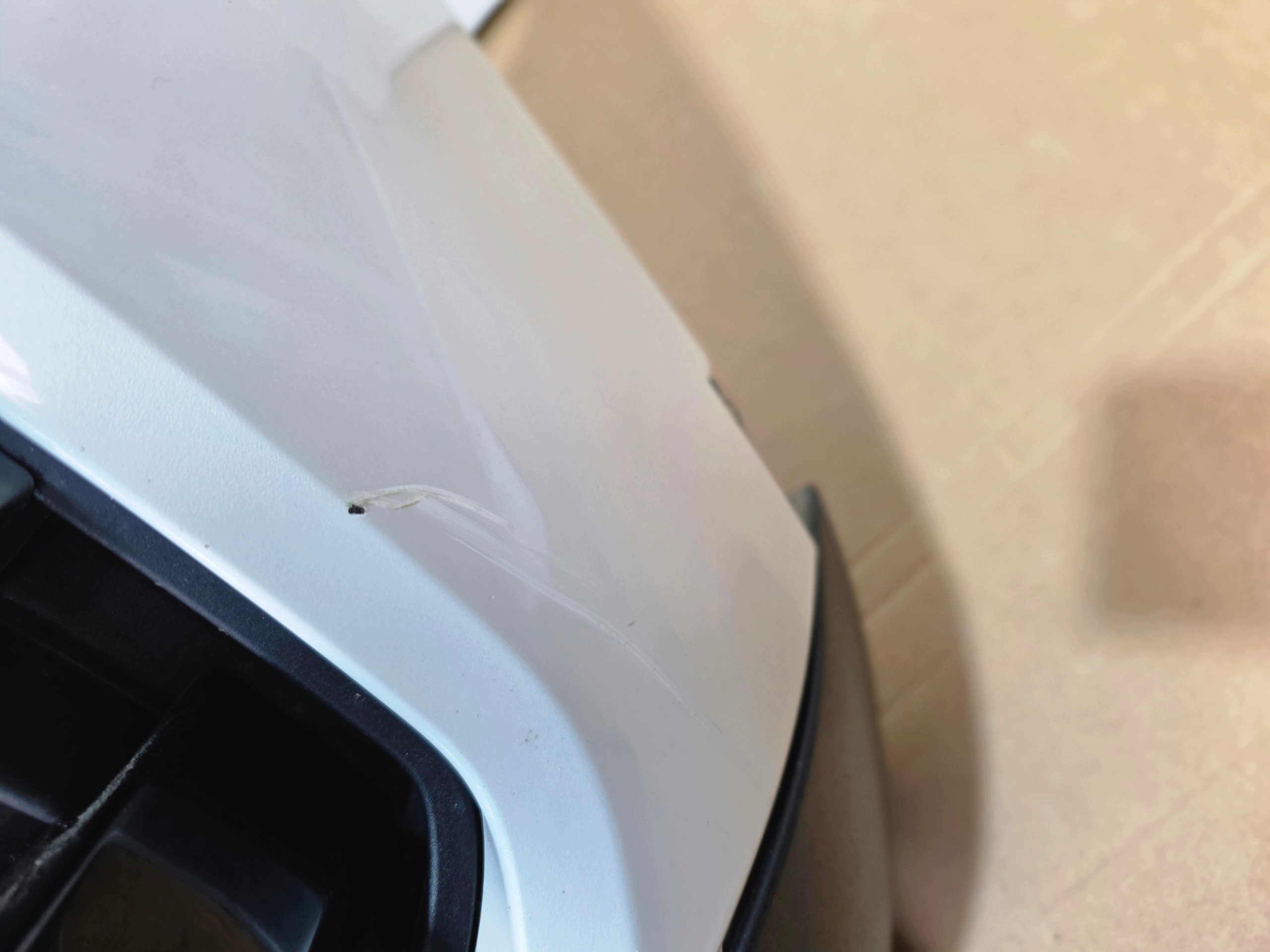 front bumper BMW X3 G01 4XPDC A96 MINERAL WHITE