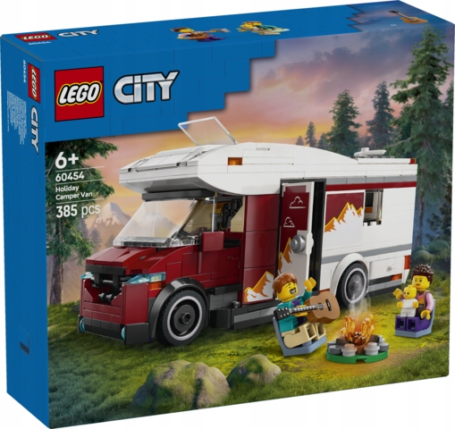 Stavebnice Sada Lego City 60454 Prázdninový karavan plný dobrodružství