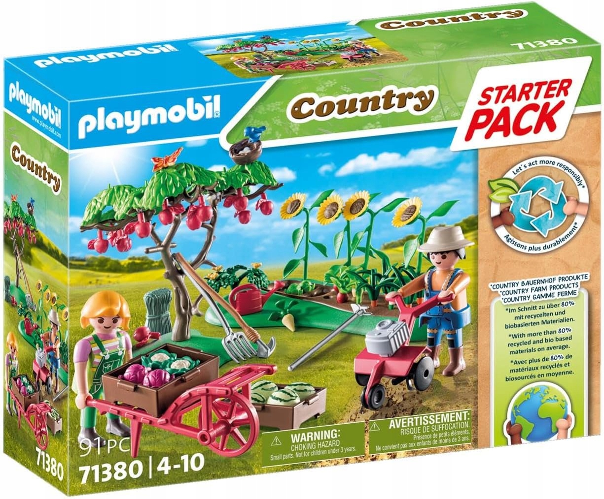 PLAYMOBIL 71380 zestaw Ogród Warzywny