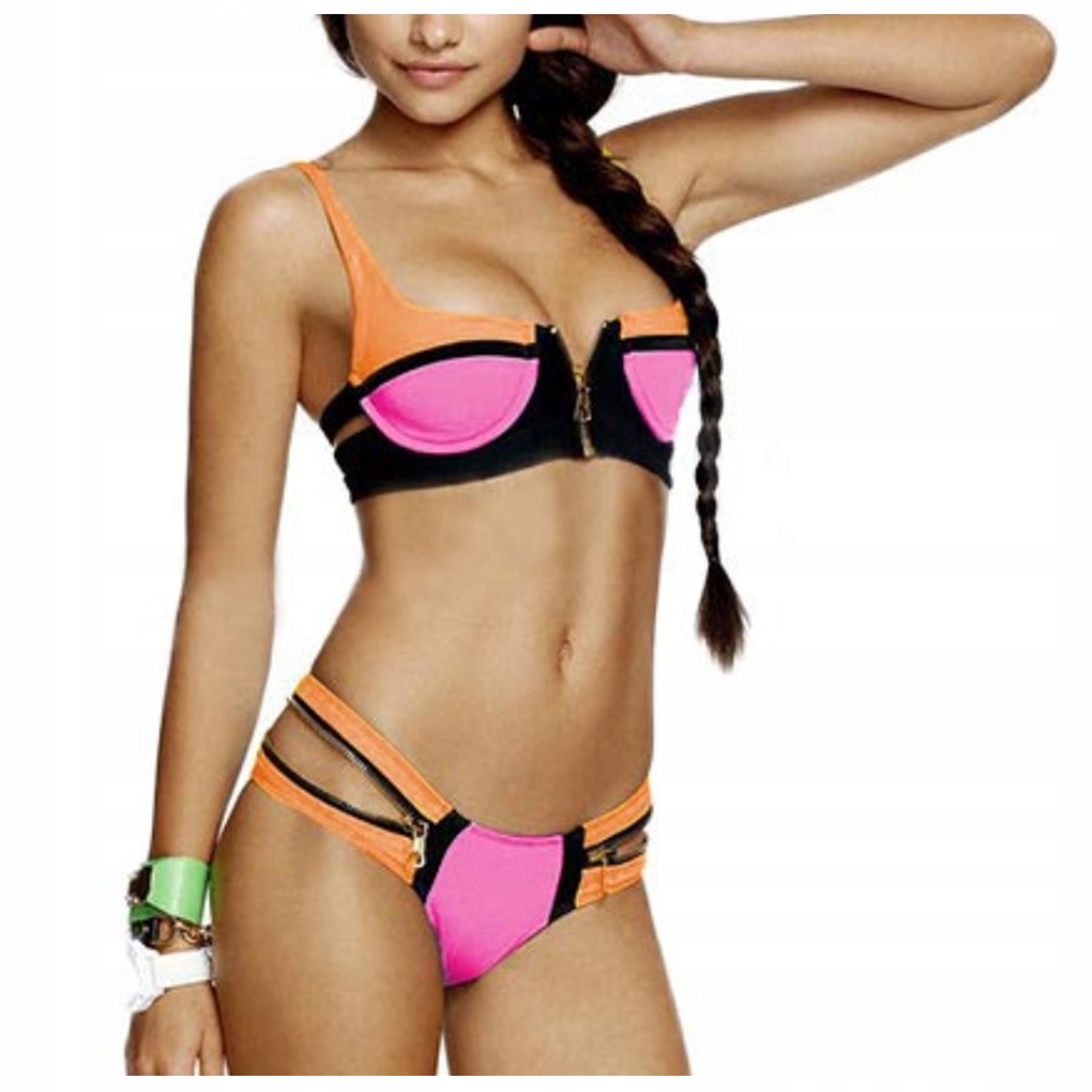 

Bikini Neonowe strój kąpielowy Neon siwiec rozm. M