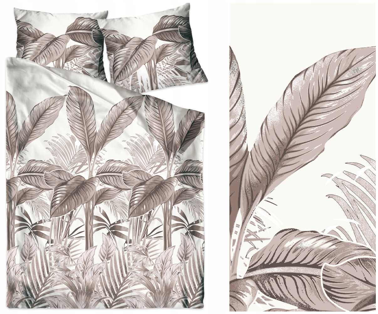 

Pościel satyna bawełniana 200x220 Greno Palm & Co