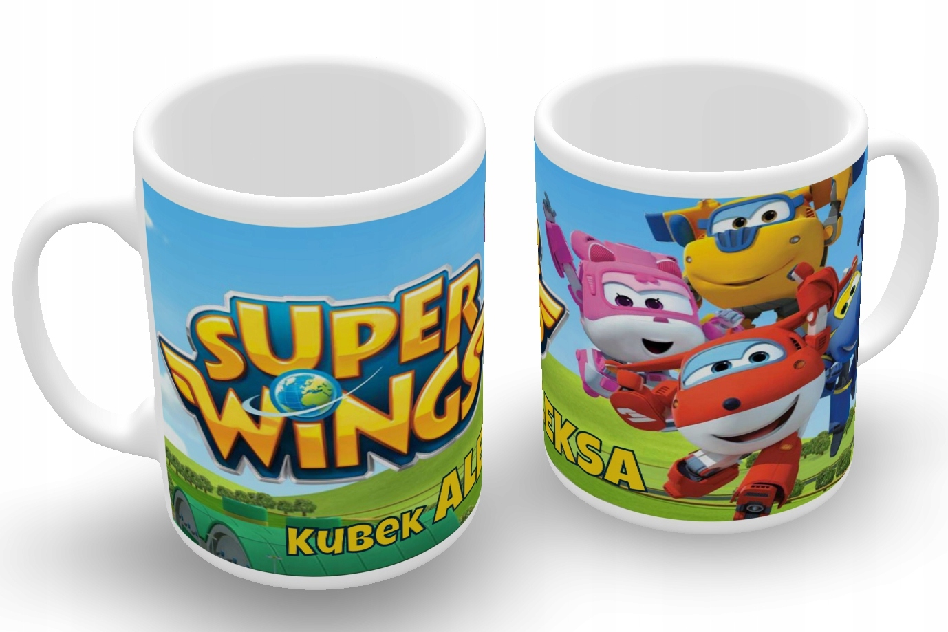SUPER WINGS KUBEK + IMIĘ PREZENT Pojemność 330 ml