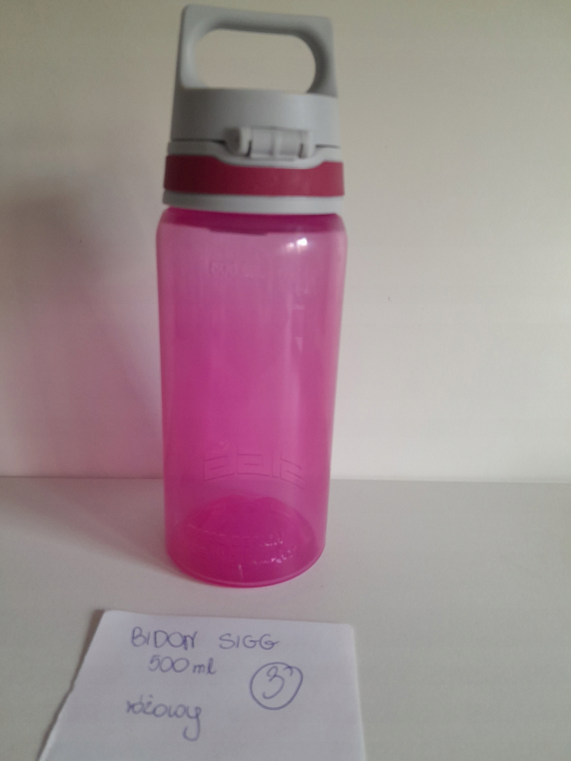 BIDON BUTELKA SIGG NA WODE 0,5L RÓŻOWA (3) Model 8685.90