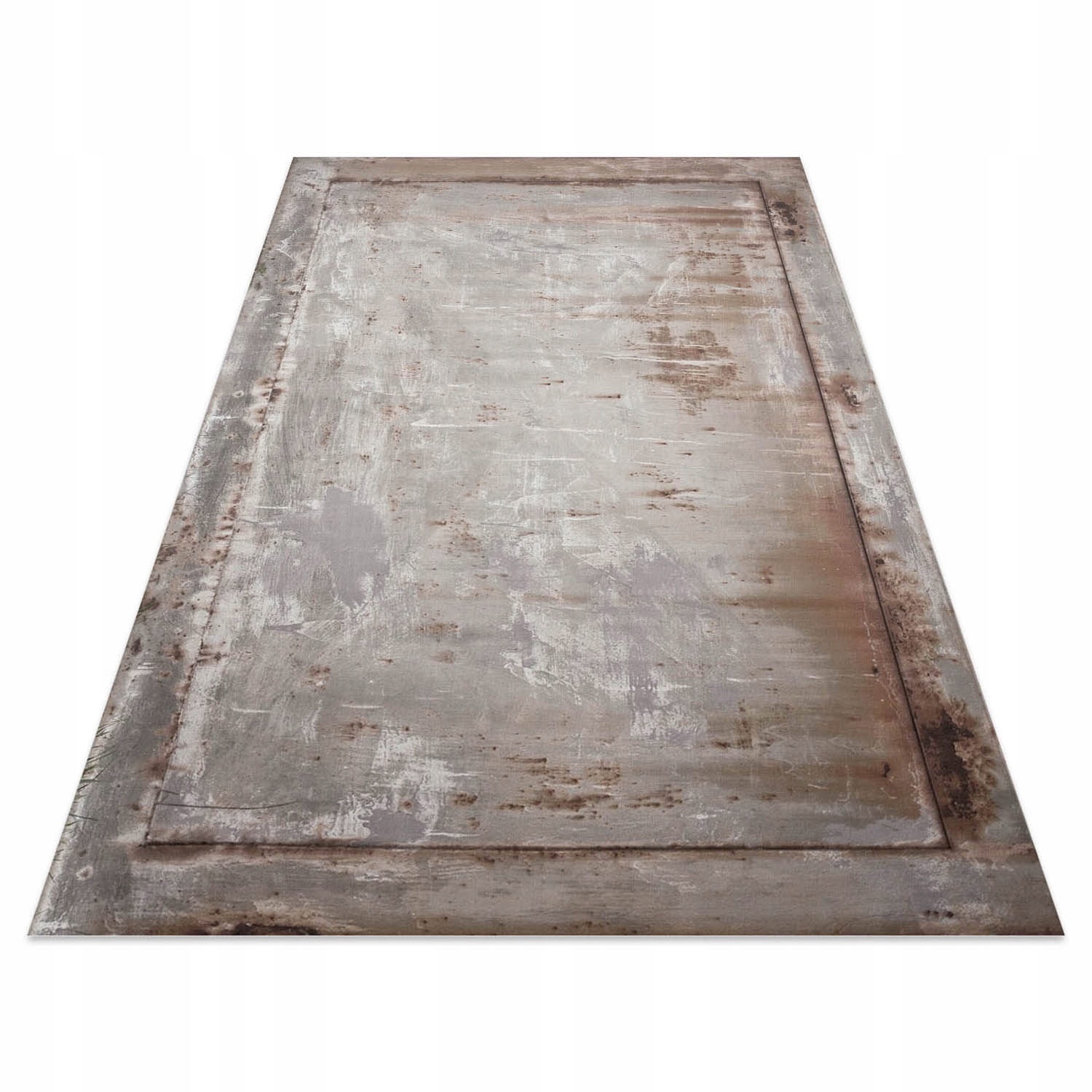 Balkonový Koberec koberec s originálním vzorem Zrezivělý plech 150x225