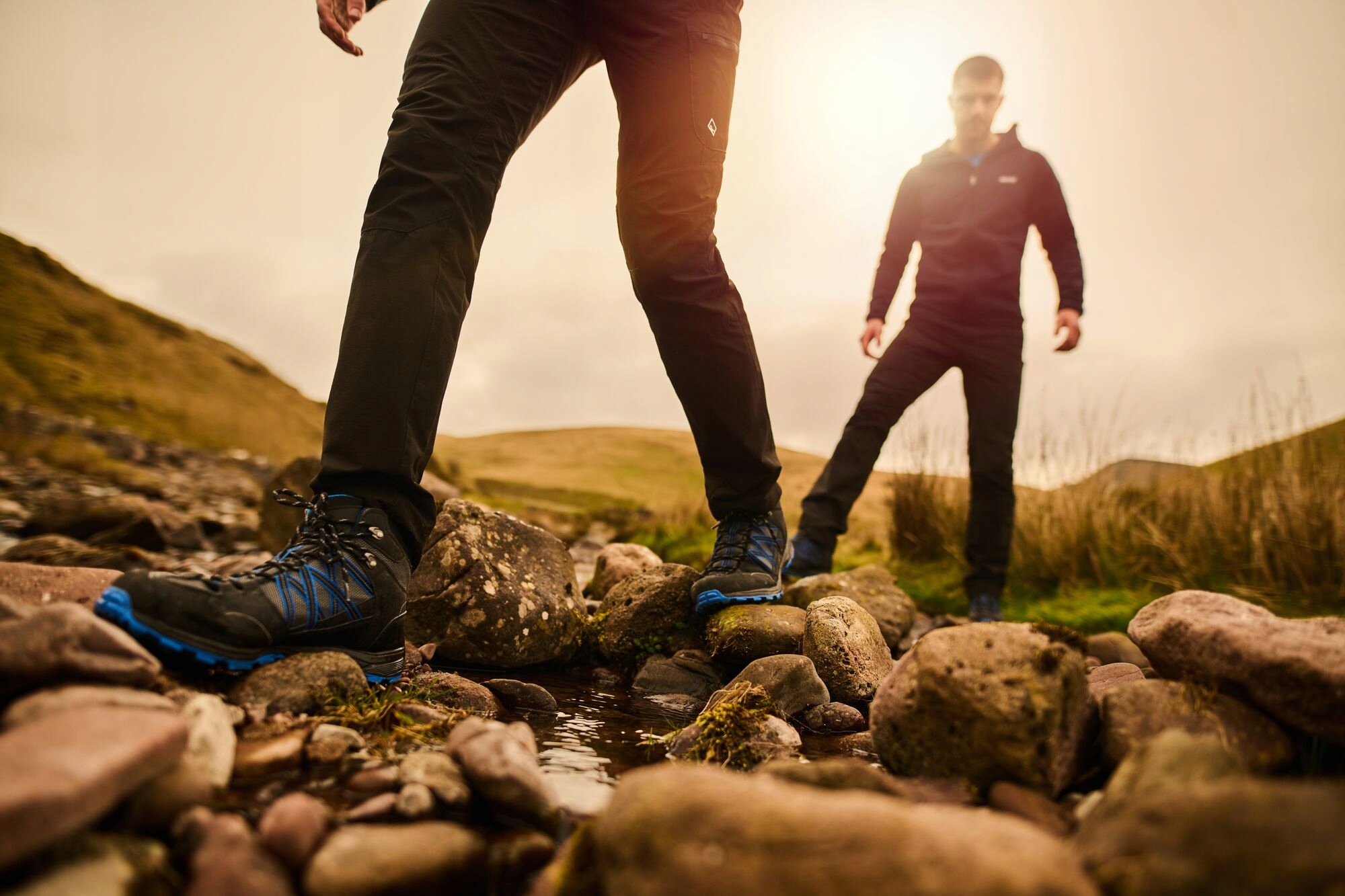 Spodnie Męskie Sportowe Trekkingowe Niebieskie Lekkie Regatta Highton XL Rozmiar XL