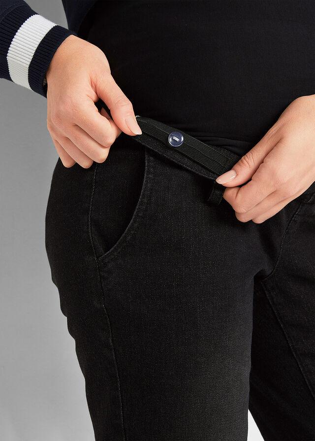 Bonprix 42 JEANSY CIĄŻOWE ZE STRETCHEM Rozmiar 42