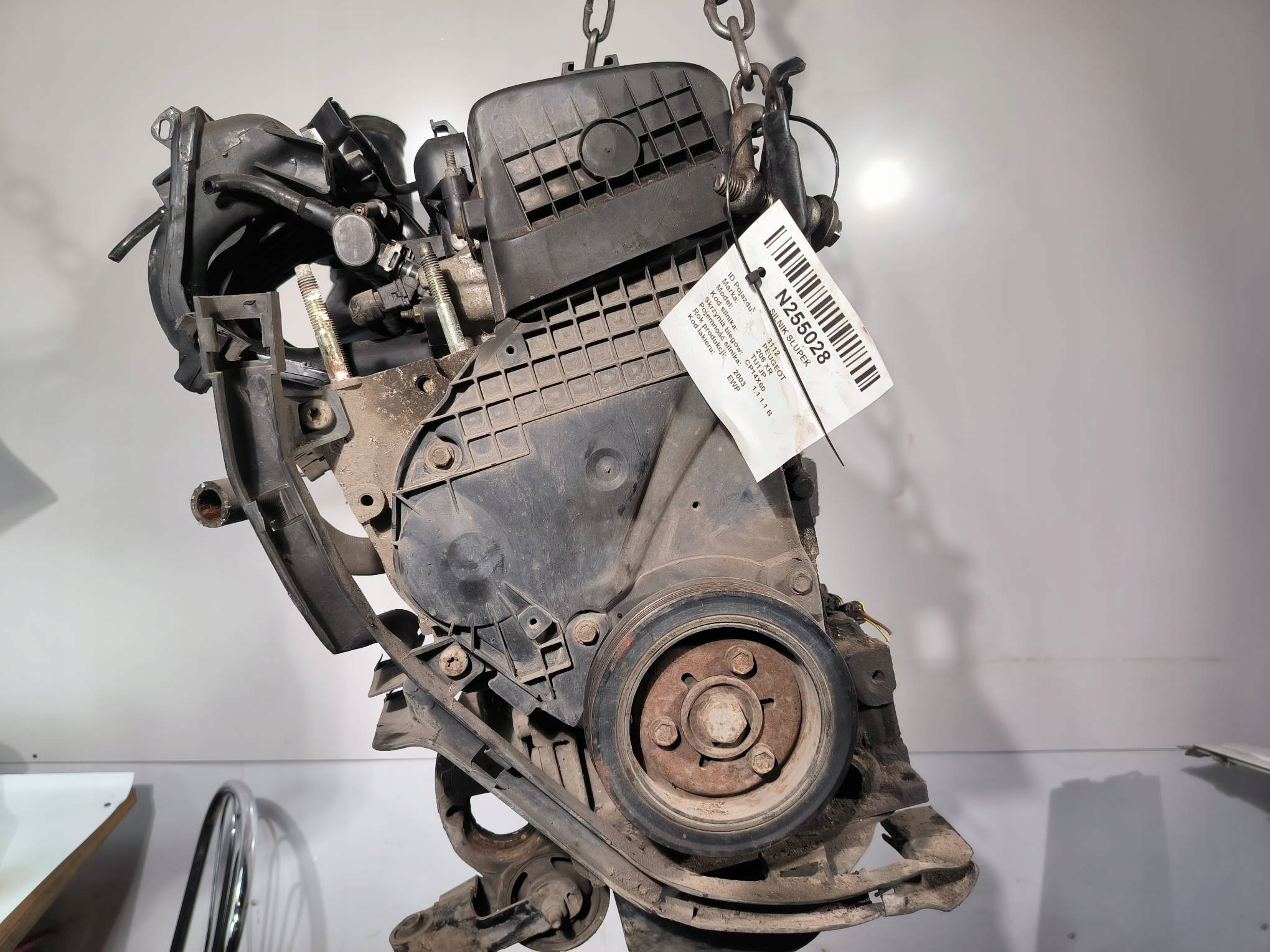 engine pillar 1.1 PEUGEOT 206 XR