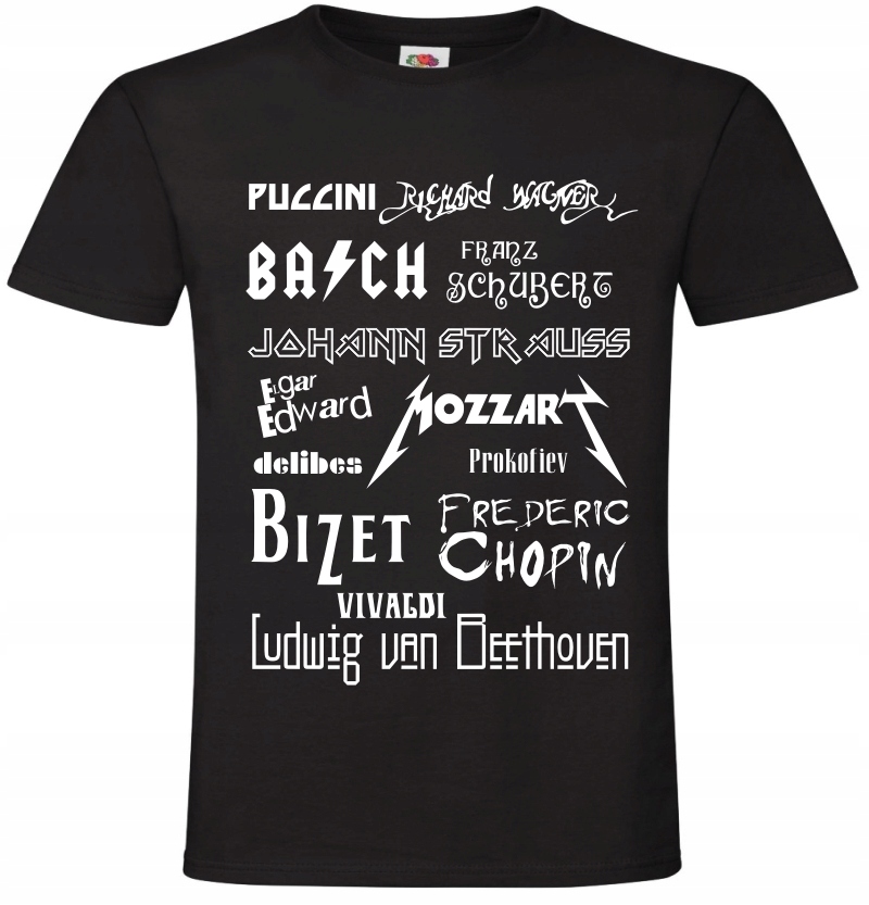 

Heavy Metal Muzyki Klasycznej :-) T-shirt koszulka