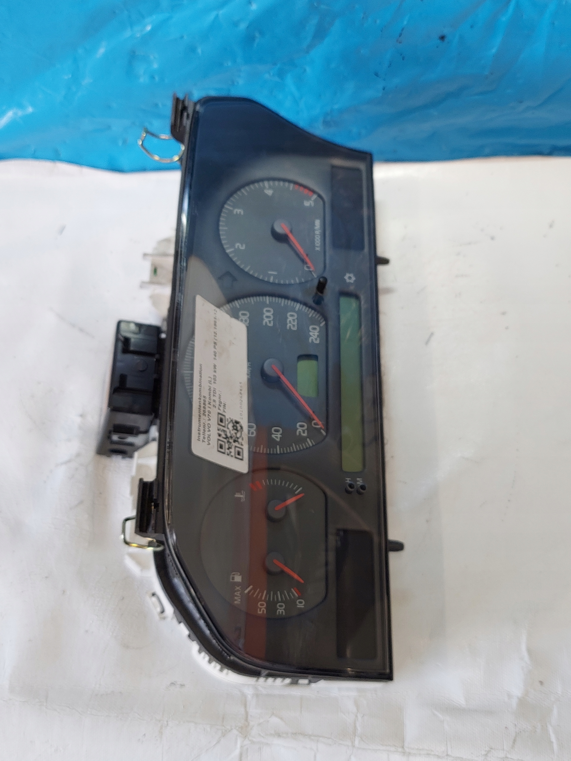 dials clock VOLVO V70 and 2.5 TDI 9472523