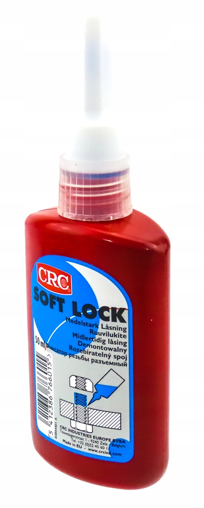 KLEJ DO GWINTÓW METALOWYCH ŚRUB SZCZELIWO 50ML CRC EAN (GTIN) 5412386056093