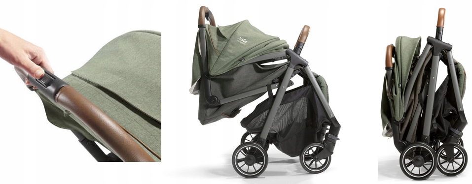 Wózek Spacerowy Joie Signature Parcel Torba Pine Typ siedziska Rozkładane