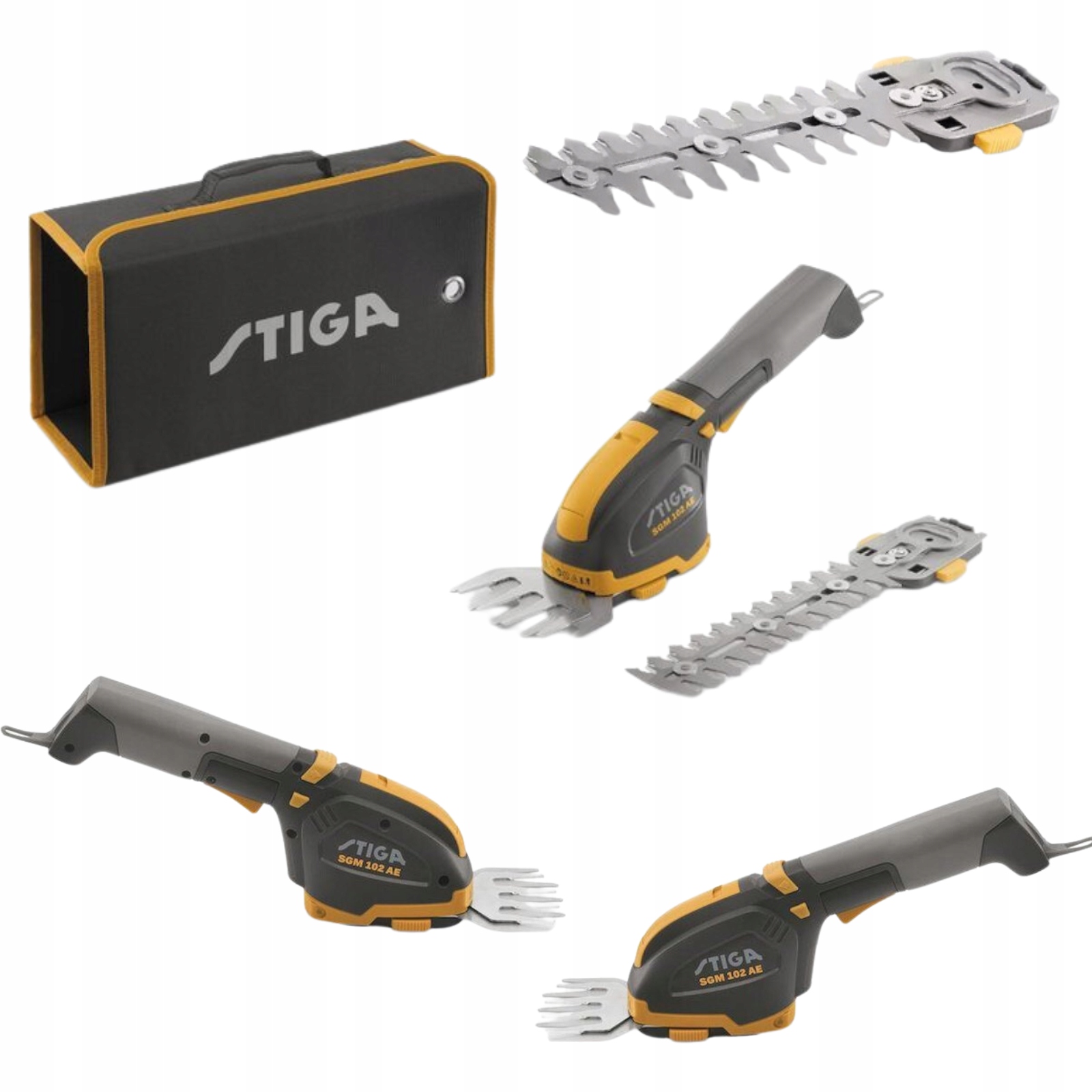 Nożyce do trawy Akumulatorowe do żywopłotu Stiga 10,8V Aku 2,5Ah Zestaw