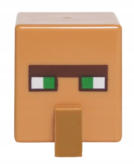 

Lego Minecraft Głowa Villager (23766/6290527)