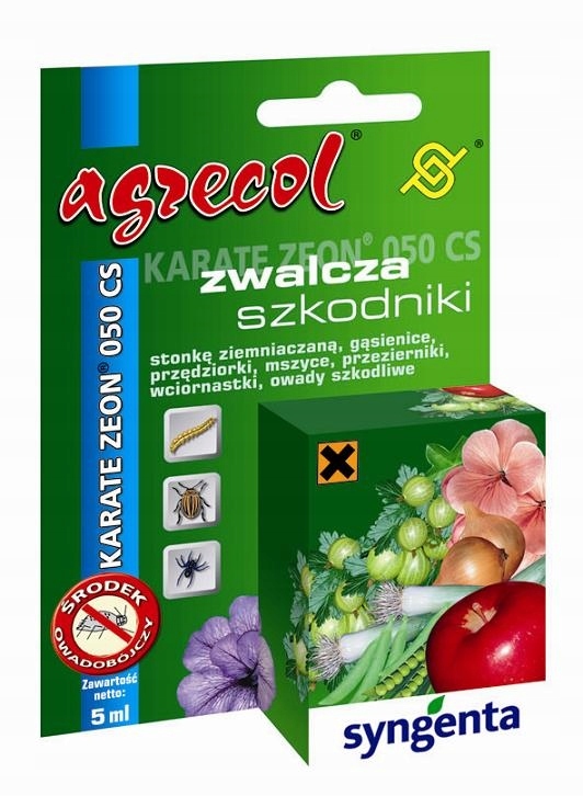 

Agrecol Mszyce gąsienice stonka Karate Zeon 5 ml