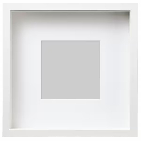 

Ikea ramka na zdjęcia Sannahed 25x25cm Biała 6cm