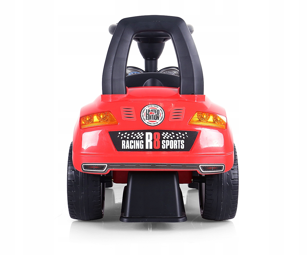 Jeździk autko dla dzieci pchacz Racer Milly Mally Kolor Czarny