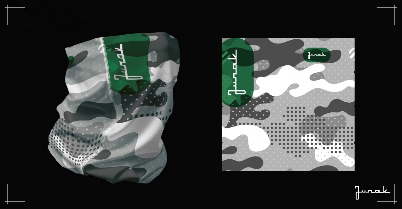 Junak - oryginalny Komin Kamuflaż Junak 2022